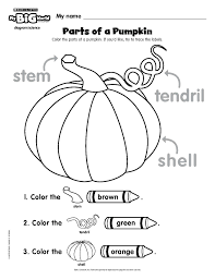 Children Make Choices And Learn Shape Names As They Create Pumpkin Faces Pl Parts Of A Pumpkin Halloween Worksheets Preschool Pumpkin Activities Kindergarten