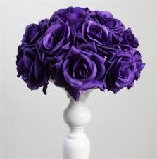 Our lavender silk flower arrangements will prove that they are just as realistic, breathtakingly gorgeous and romantic as the most expensive flower arrangements you can buy. Spr Dark Purple Silk Rose Flower Ball 10pcs 15cm Diameter Kissing Ball Designs For Wedding Party Artificial Decorative Flowers Rose Flower Ball Silk Rose Flower Ballsflower Ball Aliexpress