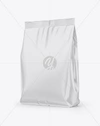 Download Two Matte Mailing Bags Mockup Front View In Bag Sack Mockups On Yellow Images Object Mockups