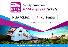 At the city air terminal departing passengers have the option of checking in their luggage. Klia Express Is Available Now On Easybook