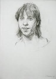 CARL TIMNER, Portrait einer jungen Frau