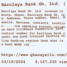 .codes, phone no., email, address. Barclays Online Banking Login Ghana Login Page