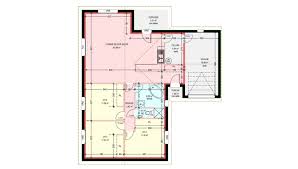 Maisons Plain Pied 3 Chambres De 86 M Construite Par Demeures Familiales Maison Plain Pied Plan Maison Maison