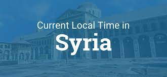 This data can be explained by the distance between the cities. Time In Syria