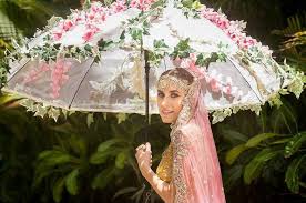 10 Umbrella Phoolon Ki Chaadar Ideas To Up Your Bridal Entry Game Bride Entry Bridal Umbrella Floral Umbrellas