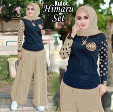Baju setelan wanita dewasa cantik model terbaru mo. Gudangbaju Setelan Maulana Set Mosscrepe Baju Atasan Casual Baju Rok Modern Wanita Setelan Kulot Hijab Setelan Baju Dan Celana Wanita Muslim Baju Modis Terbaru 2019 Stelan Muslimah Himaru Jumbo