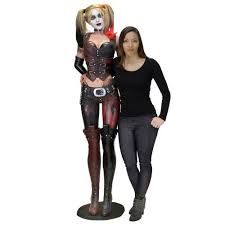 We hope you enjoy our growing collection of hd images to use as a background or home please contact us if you want to publish a harley quinn arkham city wallpaper on our site. Dc Comics Batman Arkham City Harley Quinn Life Size Latex Replica 180cm