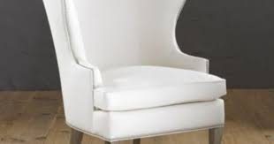 Thurston Wing Chair With Pewter Nailheads Ballard Designs Wing Chair Upholstered Chairs Traditional Dining Chairs