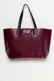 Leather Tote Beautiful Color Canta Cantalar Kadin