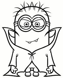 Print online and spice up your favorite minions. Minion Vampire Free Coloring Page To Print For Free Minions Coloring Pages Minion Coloring Pages Halloween Coloring