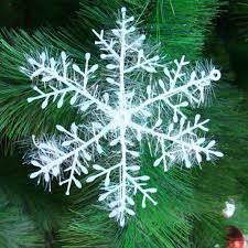 Add sparkle and shine to your home this holiday season with star decorations from the christmas warehouse. 30pcs Lot White Artificial Snowflake Christmas Tree Ornaments Christmas Festival Party Xmas Home Decor Dia 10cm Drop Shipping Tree Ornament Dia Diatree Christmas Aliexpress