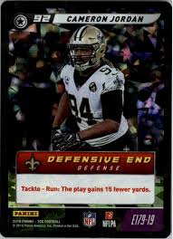 Lo que comenzó como salidas esporádicas del país para jugar juegos de pretemporada en méxico ha llevado a las nfl international series. 2019 Panini Nfl Five Epic Cracked Ice E179 Cameron Jordan Nm Mt Ebay