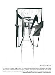 Drawing Defining Threshold Architecture Presentation Architecture Drawing Concept Architecture
