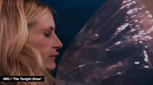 Late-Night Highlight: Jimmy Fallon And Julia Roberts Peg Each Other With  Balls