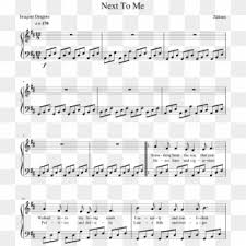 Usually connected with study, focus, work and meditation background music. Next To Me Sheet Music For Piano Download Free In Pdf Next To Me Imagine Dragons Piano Clipart 3776607 Pikpng