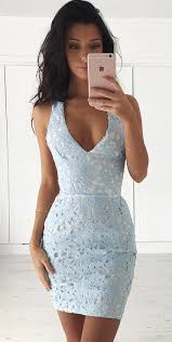 Lace Open Back Sleeveless Dress Lace Homecoming Dresses Short Bodycon Dress Lace Blue Dress