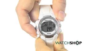 The watch's gps technology finds satellites from almost anywhere in the world so you have the information you need to. Timex Ladies Marathon Mid Alarm Chronograph Watch T5k647 Youtube