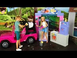 Barbie Ken Rapunzel Bunkbed Bedroom Morning Routine For School باربي الصباح الروتين Barbie Beliche Youtube Barbie Anna Y Elsa Gasolinera