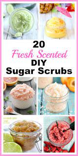 20 Fresh Scented Diy Sugar Scrubs Perfect For Spring Summer Sugar Scrub Homemade Sugar Scrub Diy Sugar Scrub Recipe