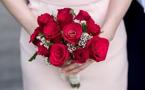 Lovely roses tbilisi can make the choosing process easier. Download Wallpapers Bride Wedding Bouquet Red Roses Wedding Rings Roses Wedding Red Flowers For Desktop Free Pictures For Desktop Free
