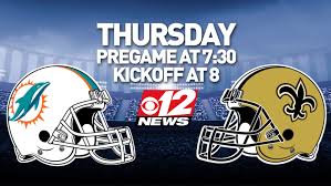 Camila alves shares her recipe for using saint germaine. Miami Dolphins Play The New Orleans Saints In Pre Season Finale On Cbs12 Wpec