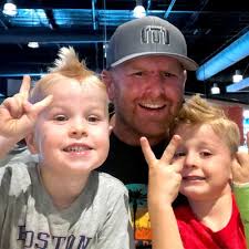 Father of Two Picks Back Up After His Fall