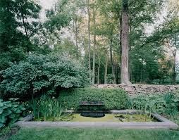 This simple rectangular pond in robin and margaret marks' garden is built of the same granite that the house is built of. Formal Pond Design Landscaping Network