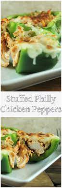 Stuffed Philly Chicken Peppers Recipe Recipe Quick Family Meals Stuffed Peppers Chicken Recipes