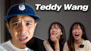 Korean Girls React To Teddy Wang, the Master of AI Trolling
