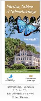 Garten der schmetterlinge schloss sayn (im fürstlichen schlosspark) in bendorf. Garten Der Schmetterlinge Schloss Sayn