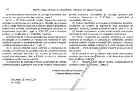 Conditia de folosire a acestora sunt ca trebuie cheltuite in interiorul tarii. Oficial Ordinul Pentru Tichetele De VacanÈ›Äƒ Publicat In Monitorul Oficial Stiriedu
