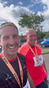 Special Moment 💙, Ran the Féile 10km with my dad today — and it meant a  lot. Just a few short years ago, he underwent open-heart surgery to replace  a valve. Today, he ran a comfortable 10k in 62 ...