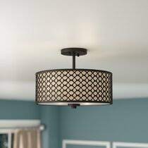 If you're interested in finding all ceiling lights options other than flush mount lighting and brushed nickel, you can further refine your filters to get the selection you want. Semi Flush Mount Lighting Sale Through 07 12 Wayfair