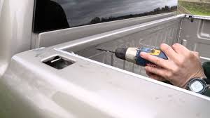 How To Install L Track In A Pickup Bed Youtube