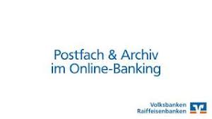 Login screen appears upon successful login. Epostfach Fur Kontoauszuge Kreditkartenabrechnung Und Vieles Mehr Youtube