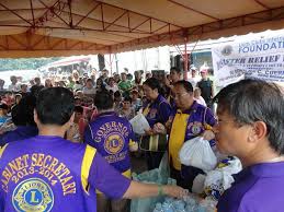 Rodriquez Montalban Lions Club Philippines Relief Flood Lions