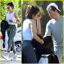 Nina dobrev and shaun white have a 'special connection,' a source close to the pair spills exclusively to hollywoodlife! Nina Dobrev Steps Out For A Workout With Shaun White Nina Dobrev Shaun White Just Jared Jr