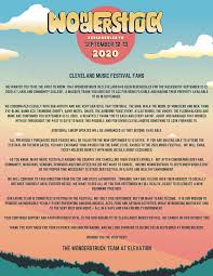 We love music festivals as much as you do. Wonderstruck In Cleveland Music Festival Pushed To September Because Of Coronavirus Cleveland Com