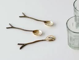 brass 小枝カトラリー ゼネラルストア オルネ 小枝 紅茶 ケーキ オルネ