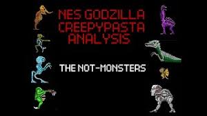 Original story by @cosbydaf, game designed by . Nes Godzilla Creepypasta Analysis The Not Monsters And Melissa References Fimfiction