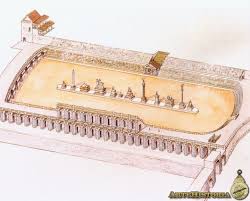 Resultado de imagen de dibujo circo romano