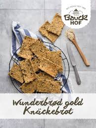 Bauckhof Naturkost Wunderbrod Gold Knackebrot Rezept In 2020 Backmischungen Rezepte Brot Rezept
