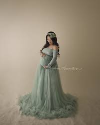 Those designer gowns can get expensive, but there's a lot of affordable maternity dresses on amazon. Emerlie Gown Maternity Dresses For Photoshoot Maternity Shoot Dresses Maternity Dresses Photography