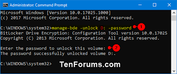 Add the new recovery password: Unlock Fixed Or Removable Bitlocker Drive In Windows Tutorials