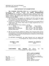 You may be happy with them, or unhappy, or often, surprised. What Is The Meaning Of Affidavit Of Cohabitation