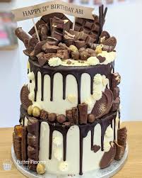 Birthday Cake For Grandma Chocolate Tasty Homemade Cakes Baked Freshly In Matlock In 2020 Birthday Cake Chocolate Tiered Cakes Birthday Buttercream Birthday Cake