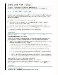 In social media, you are only as good as your last campaign. Social Media Resume Sample Monster Com