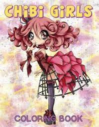 This is kirika chibi line art by yampuff on deviantart chibi anime girls coloring pages coloringstar image. Chibi Girls Coloring Book Dollhouse Publications 9781686436260