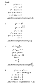 1 kumpulan soal soal aproksimasi kesalahan soal pilihan ganda a. Contoh Soal Eksponen Kumpulan Soal Pelajaran 3