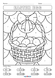 Our printable coloring pages are free and classified by theme, simply choose and print your drawing to color for hours! Free Color By Number Worksheets Cool2bkids